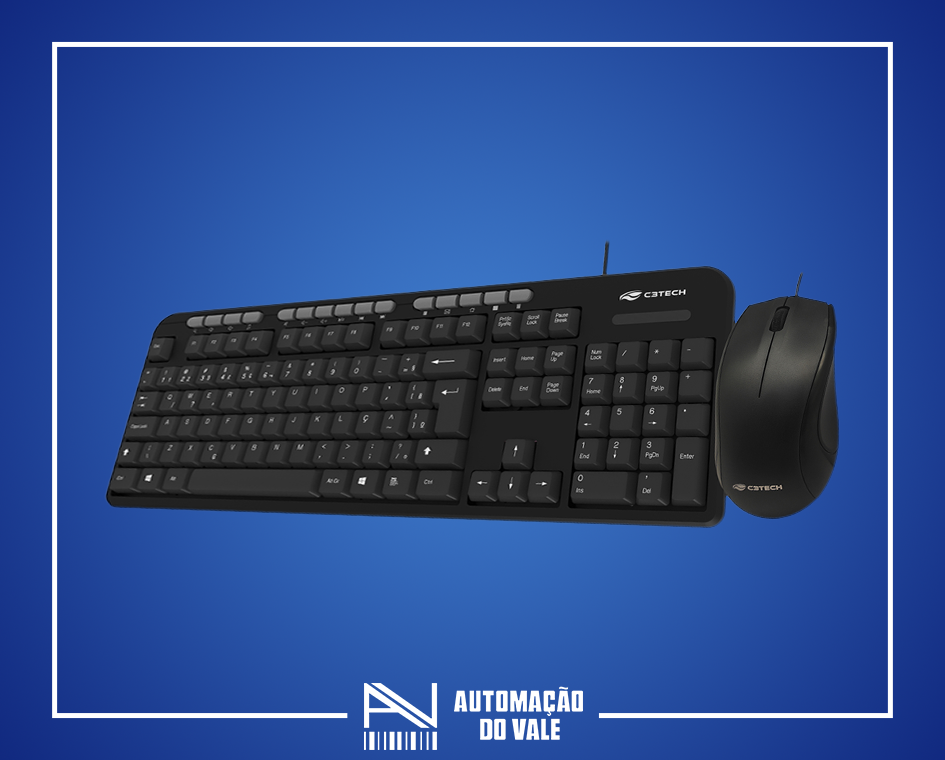 Teclado USB e Mouse USB C3Tech